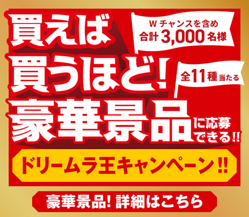 ドリームラ王キャンペーン